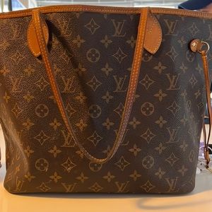 AUTHENTIC LV Neverfull tote bag